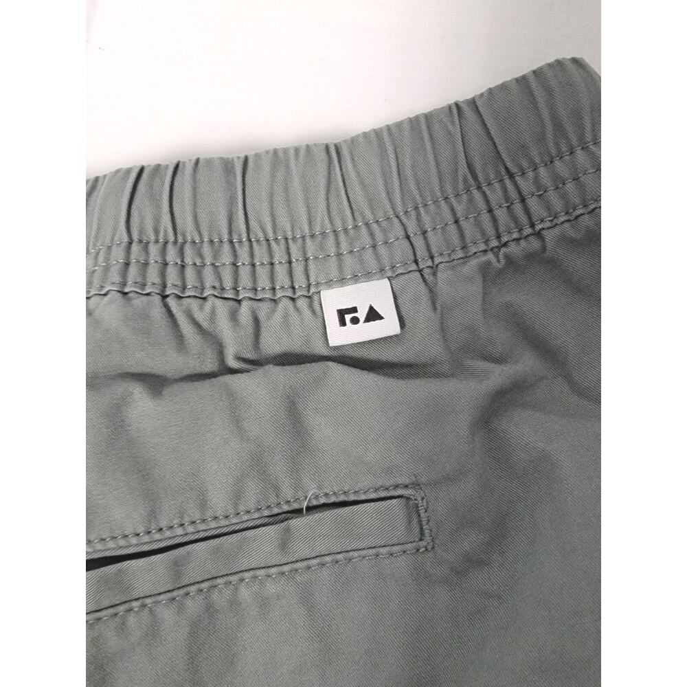 Free Assembly Men's Pull-On Shorts Elastic Waist Drawstring Green S - Picture 6 of 7